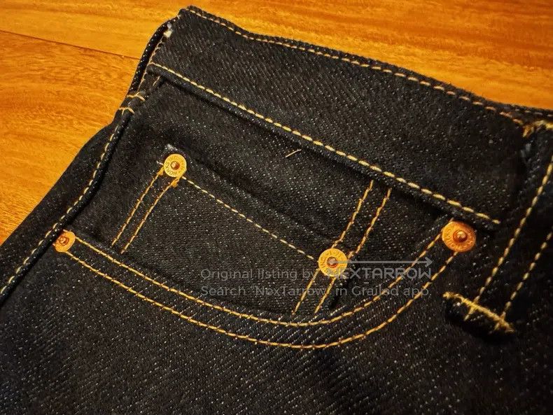 Iron Heart Iron Heart 25oz first generation heavy red-ear jeans Size US 38 / EU 54 - 7 Thumbnail
