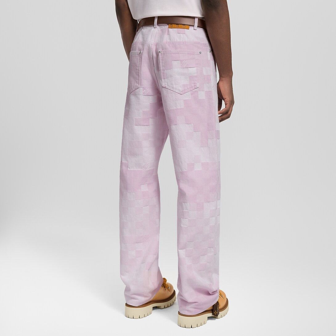 Louis Vuitton Damoflage Denim Skate Trousers Size US 36 / EU 52 - 3 Thumbnail