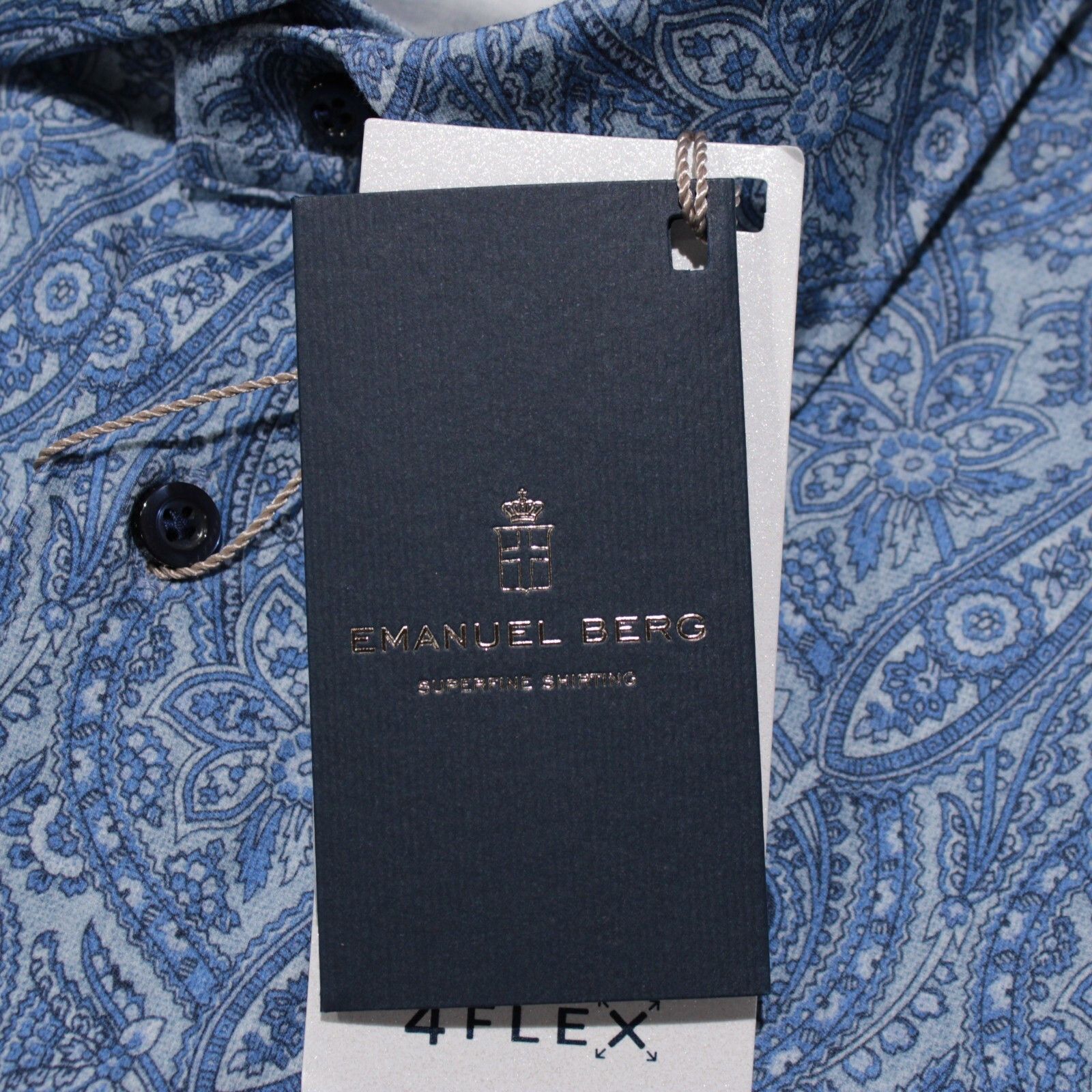 Other Emanuel Berg New with tags Shirt Size XL US In Blue Size US XL / EU 56 / 4 - 2 Thumbnail
