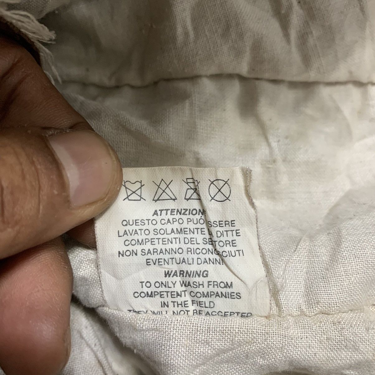 Other Nhard Frayed Leather Jacket Size L / US 10 / IT 46 - 8 Thumbnail