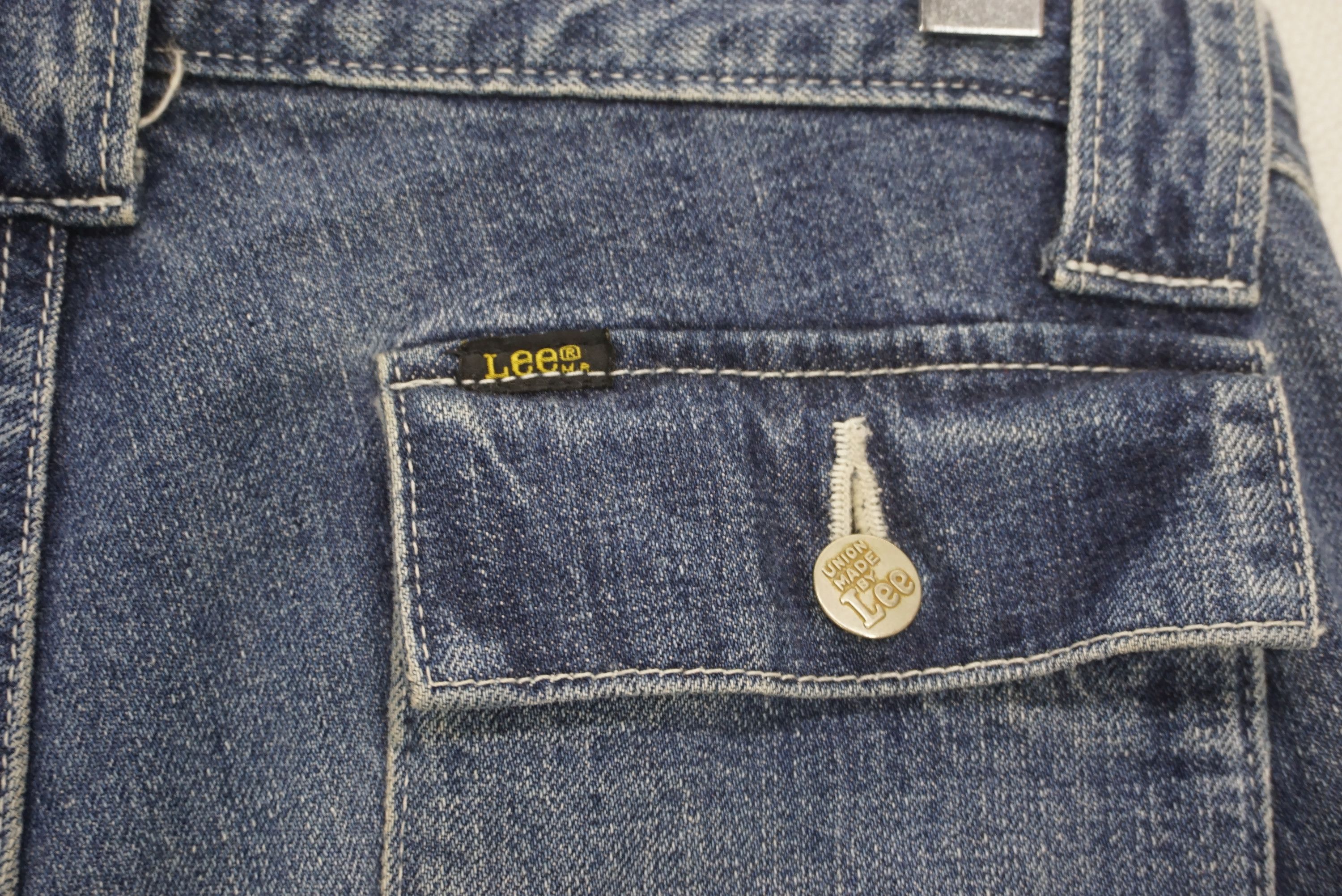 Lee Lee Union Made Jeans Size 32x33.5 Low-Rise Baker Denim Size US 32 / EU 48 - 7 Thumbnail
