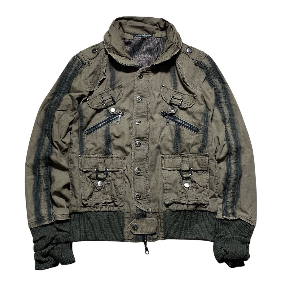 14th Addiction In The Attic Bondage Cargo ifsix LGB GOA Jacket Size US M / EU 48-50 / 2 - 1 Thumbnail