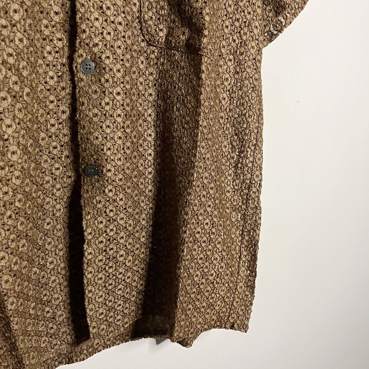 Japanese Brand Unique Mesh Shirt By Best Superior Size US M / EU 48-50 / 2 - 6 Thumbnail