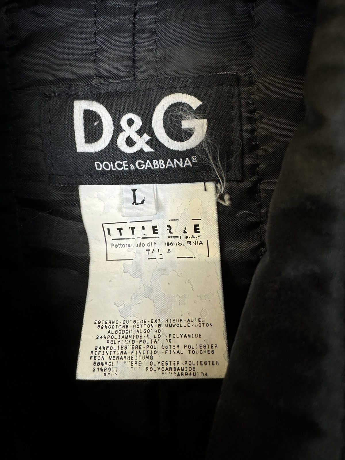 Dolce & Gabbana 2003 Dolce & Gabbana military parachute Goggle bomber jacket Size US L / EU 52-54 / 3 - 5 Thumbnail