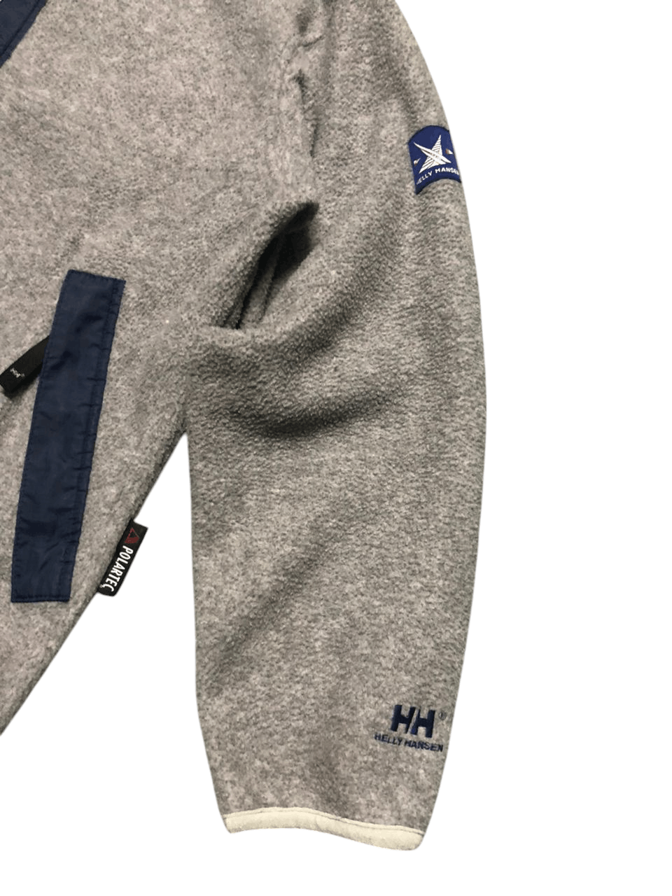 Helly Hansen × Polartec × Vintage 90s Helly Hansen Polartec Half Zipper Button Fleece Jacket Size US M / EU 48-50 / 2 - 8 Thumbnail