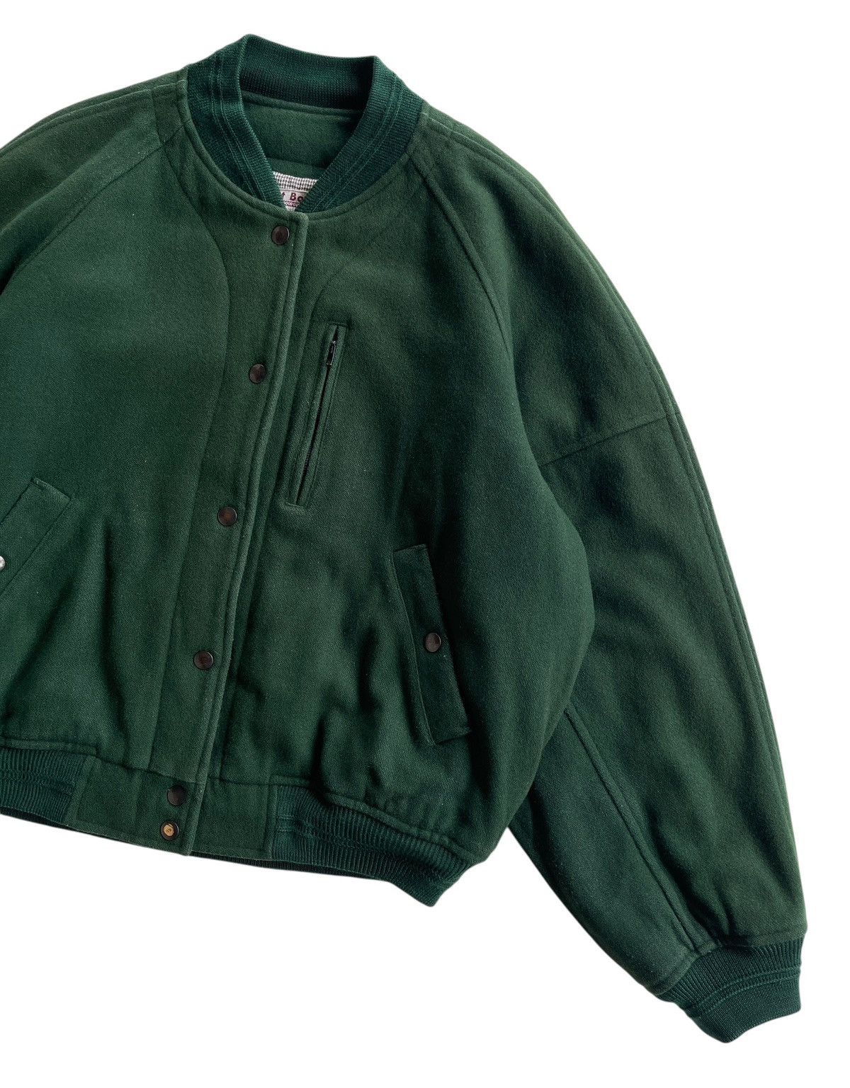 Japanese Brand Vintage East Cardinals Wool Bomber Jacket Size US M / EU 48-50 / 2 - 9 Thumbnail