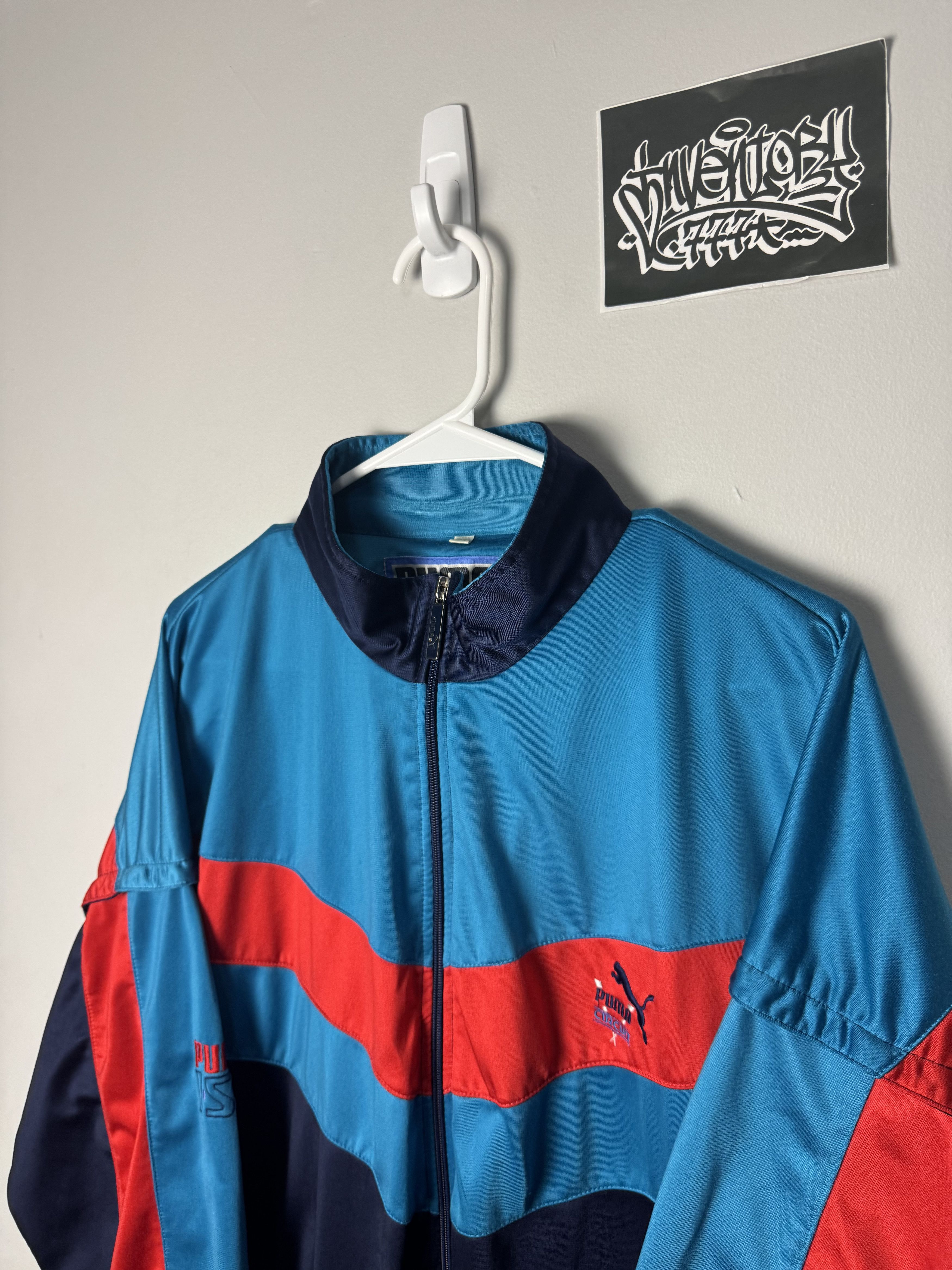Puma Puma Track Jacket 90s - Color Blocking Size US XL / EU 56 / 4 - 4 Thumbnail