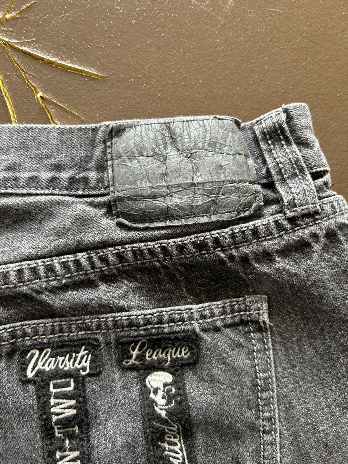 Ecko Unltd. Ecko Y2K Vintage Black Denim Shorts Jorts With Patches Size US 38 / EU 54 - 10 Thumbnail