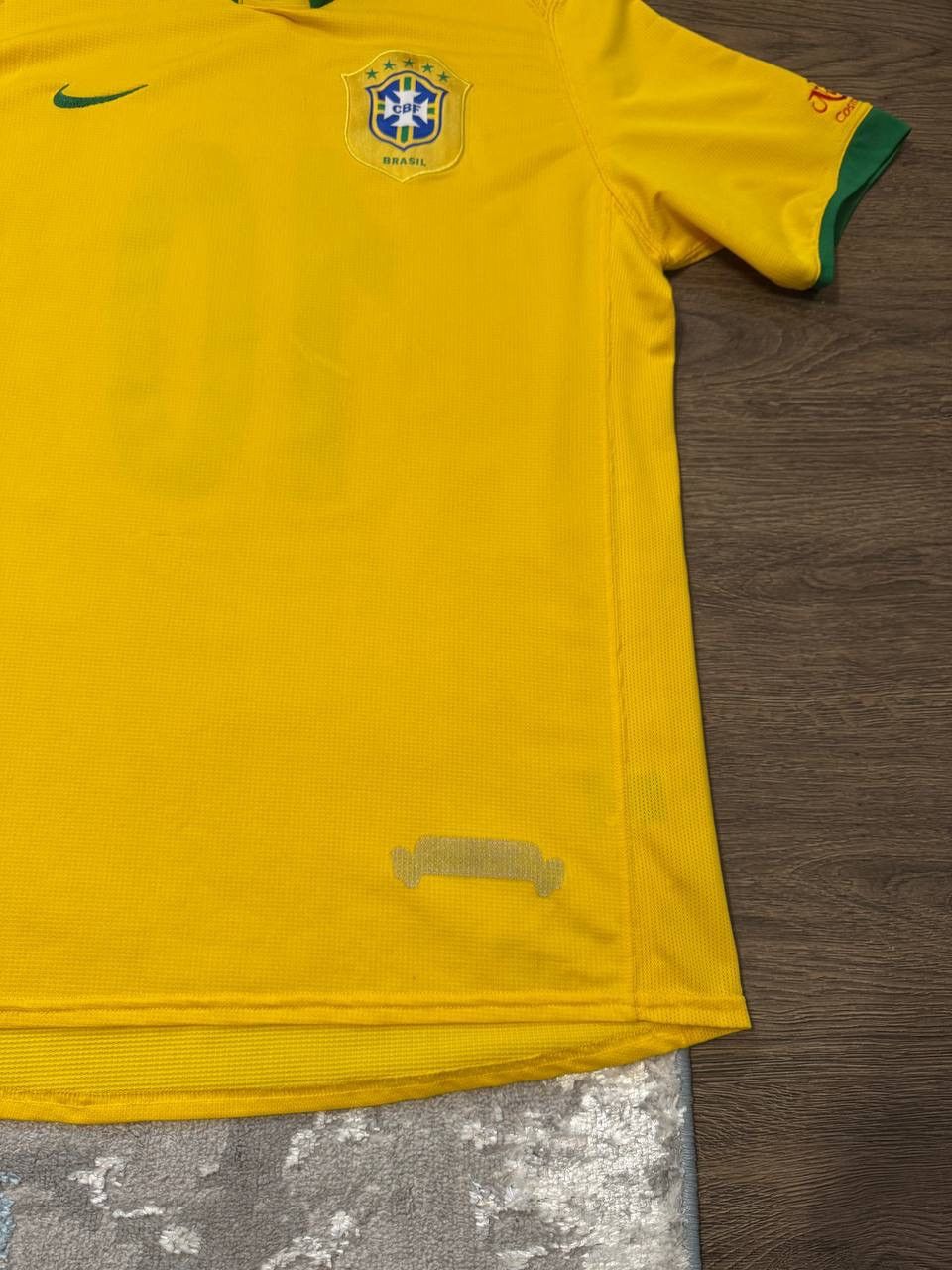 Vintage Vintage Brazil #10 National Team Jersey | CBF Nike Size US L / EU 52-54 / 3 - 6 Thumbnail
