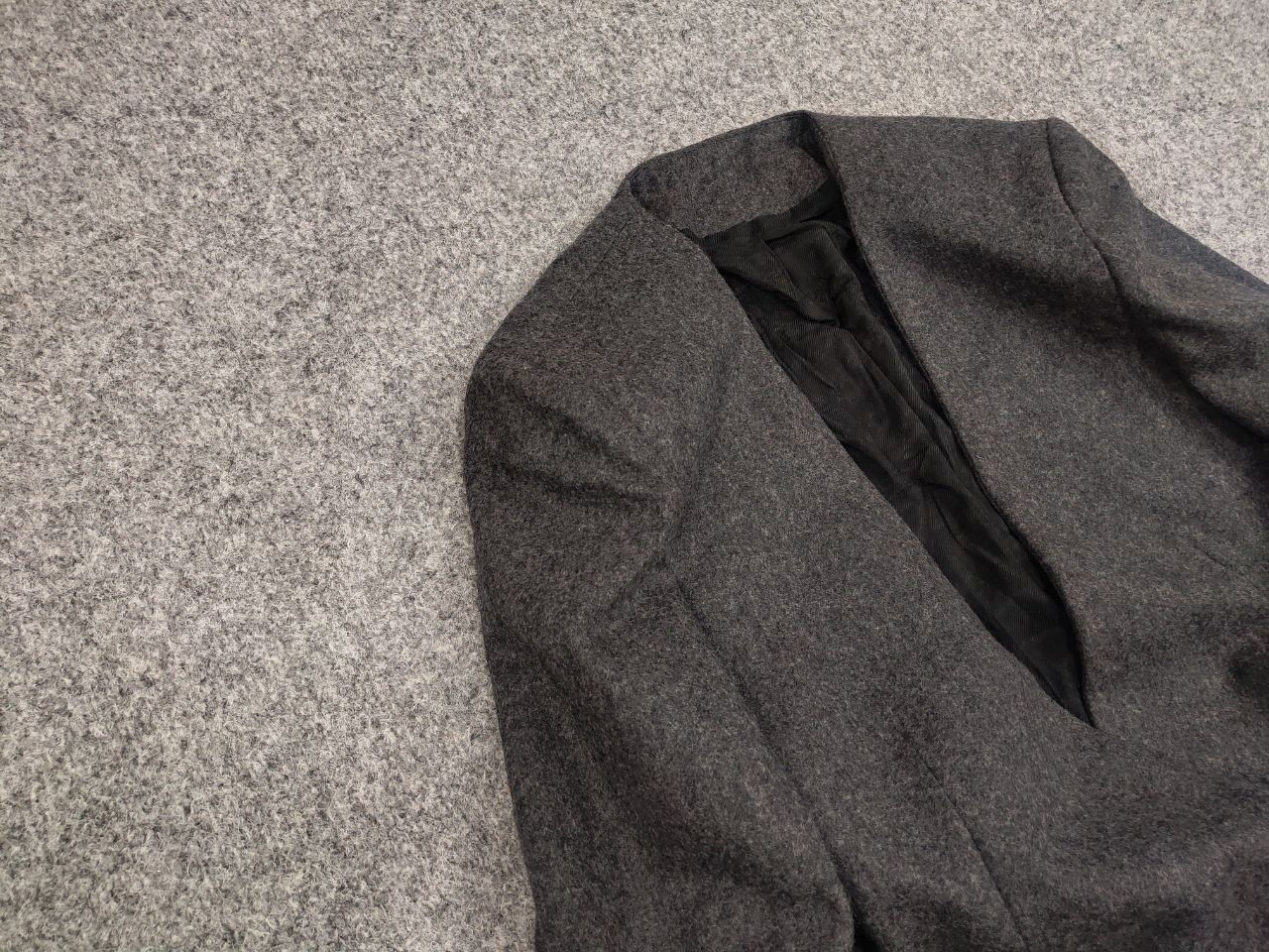 Japanese Brand Mark Kenly Domino Tan studio Design Dark Gray Women Blazer Size XS / US 0-2 / IT 36-38 - 7 Thumbnail
