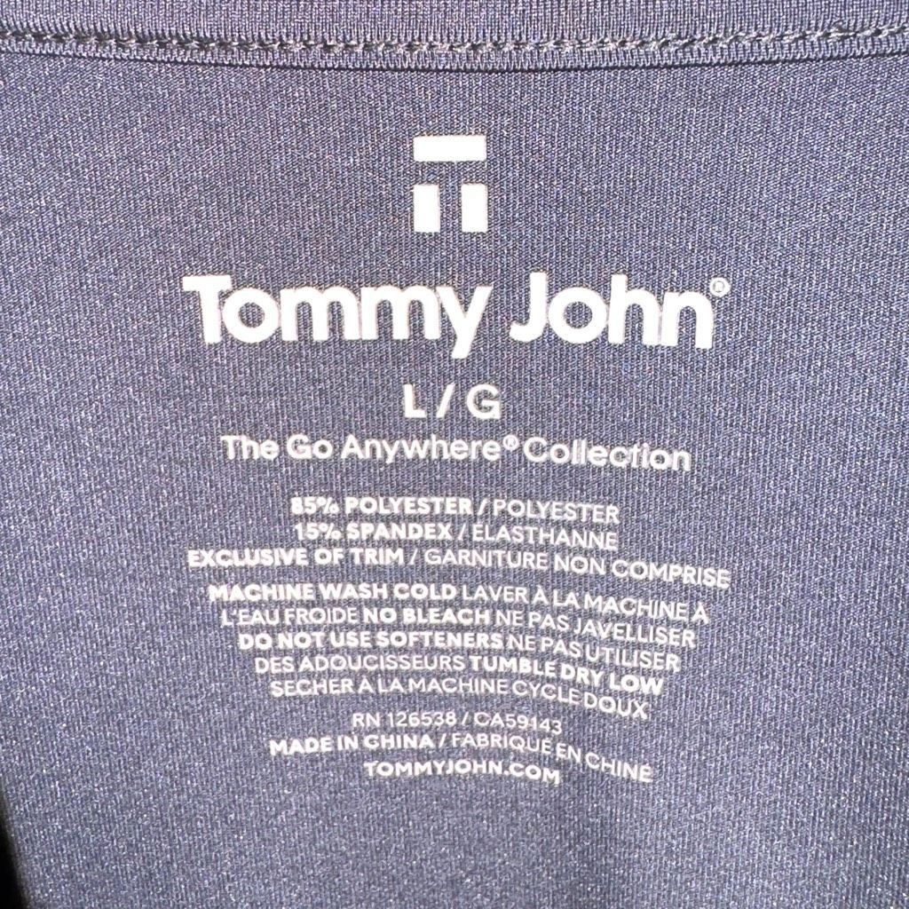 Other Tommy John Gray Go Anywhere Collection Polo Shirt Sz L Size US L / EU 52-54 / 3 - 2 Thumbnail