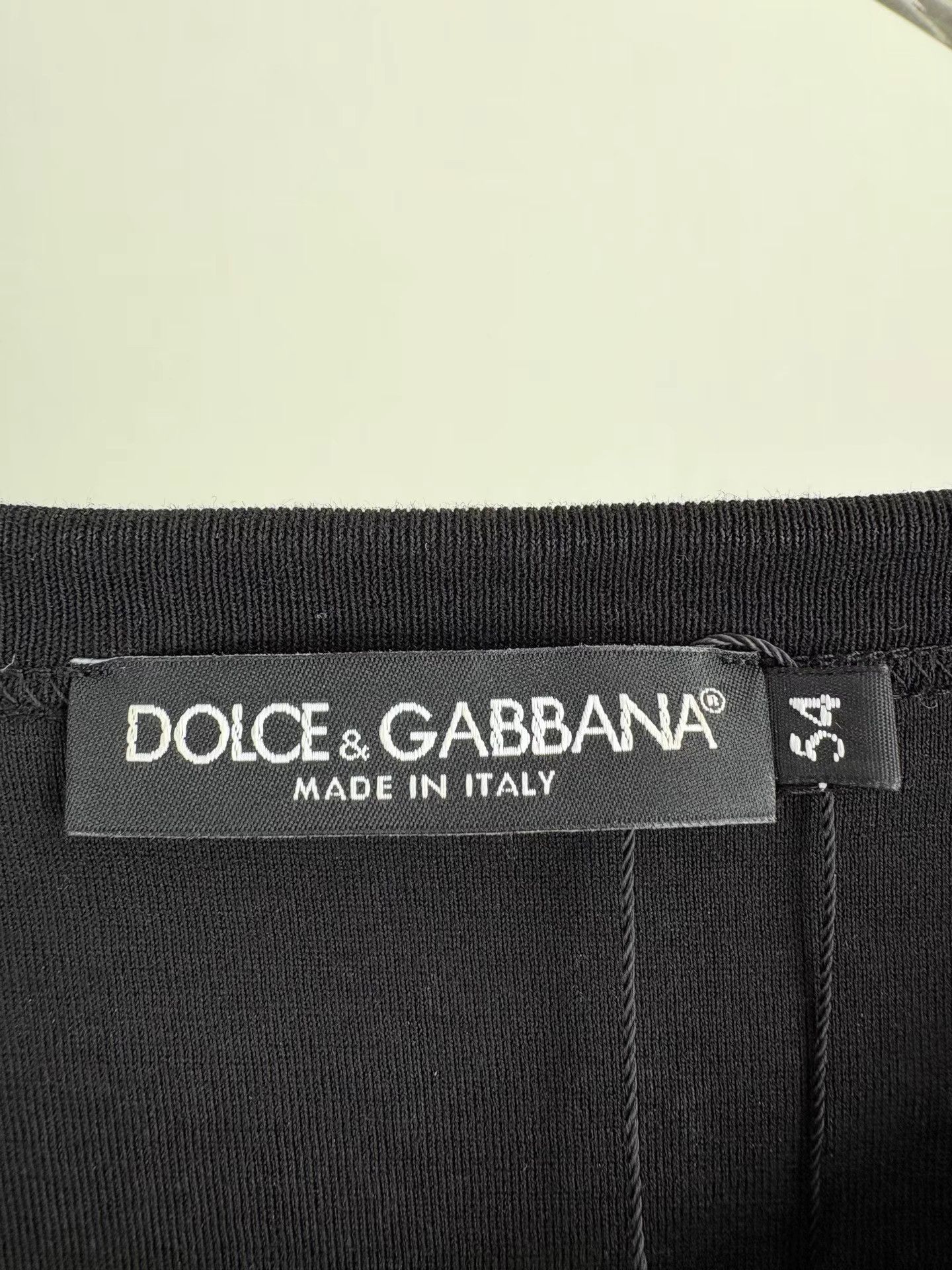 Dolce & Gabbana Dolce & Gabbana Men's Black Long Sleeve T-shirt K1 Size US L / EU 52-54 / 3 - 4 Thumbnail