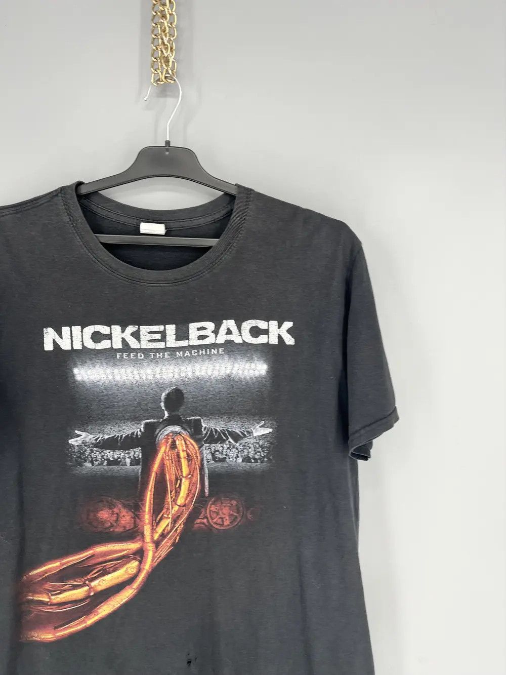 Band Tees Nickelback Feed The Machine Tour T-Shirt 2018 Size L Size US L / EU 52-54 / 3 - 5 Thumbnail