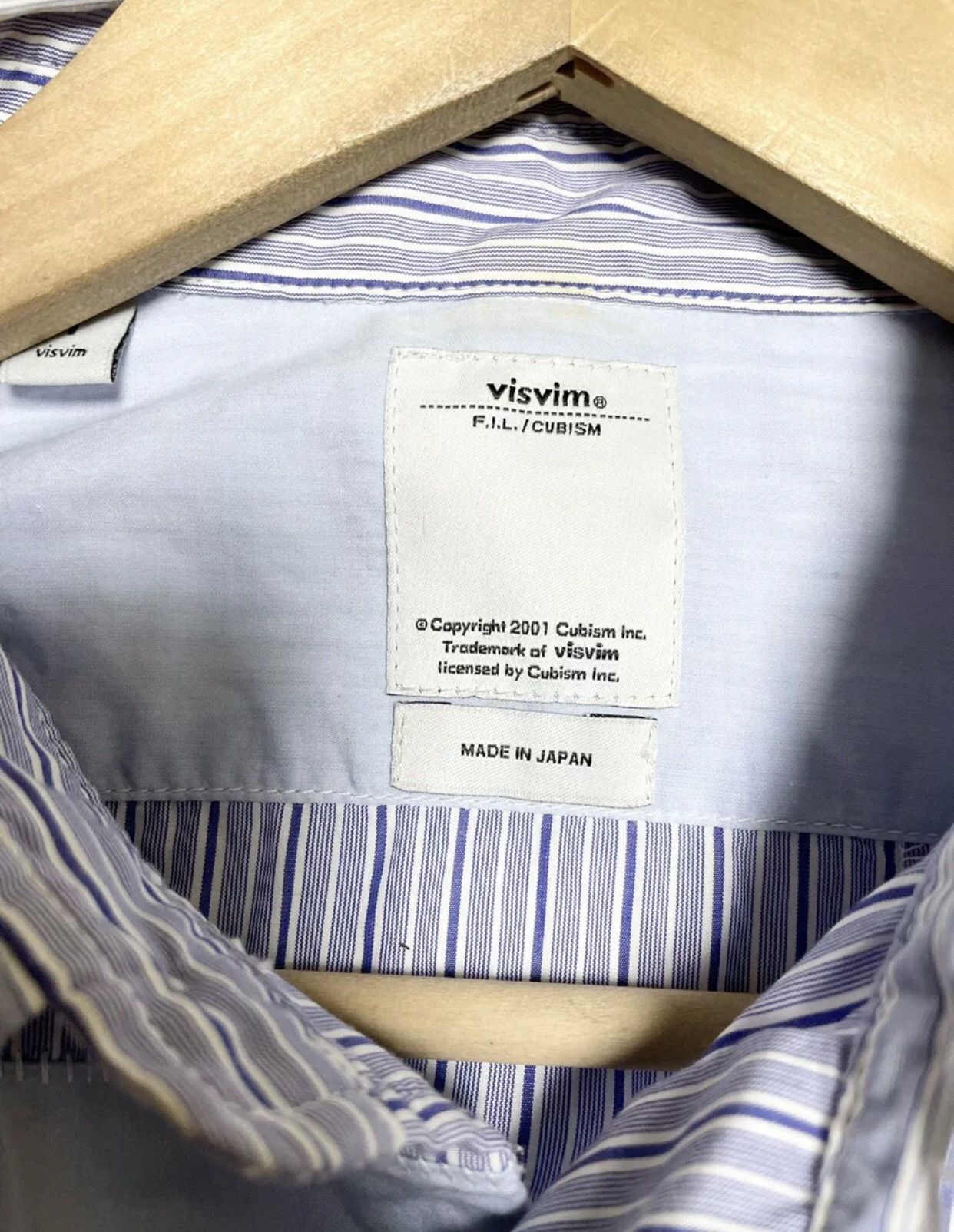 Visvim VISVIM Baijia Fabric Splicing Shirt Size US S / EU 44-46 / 1 - 4 Thumbnail
