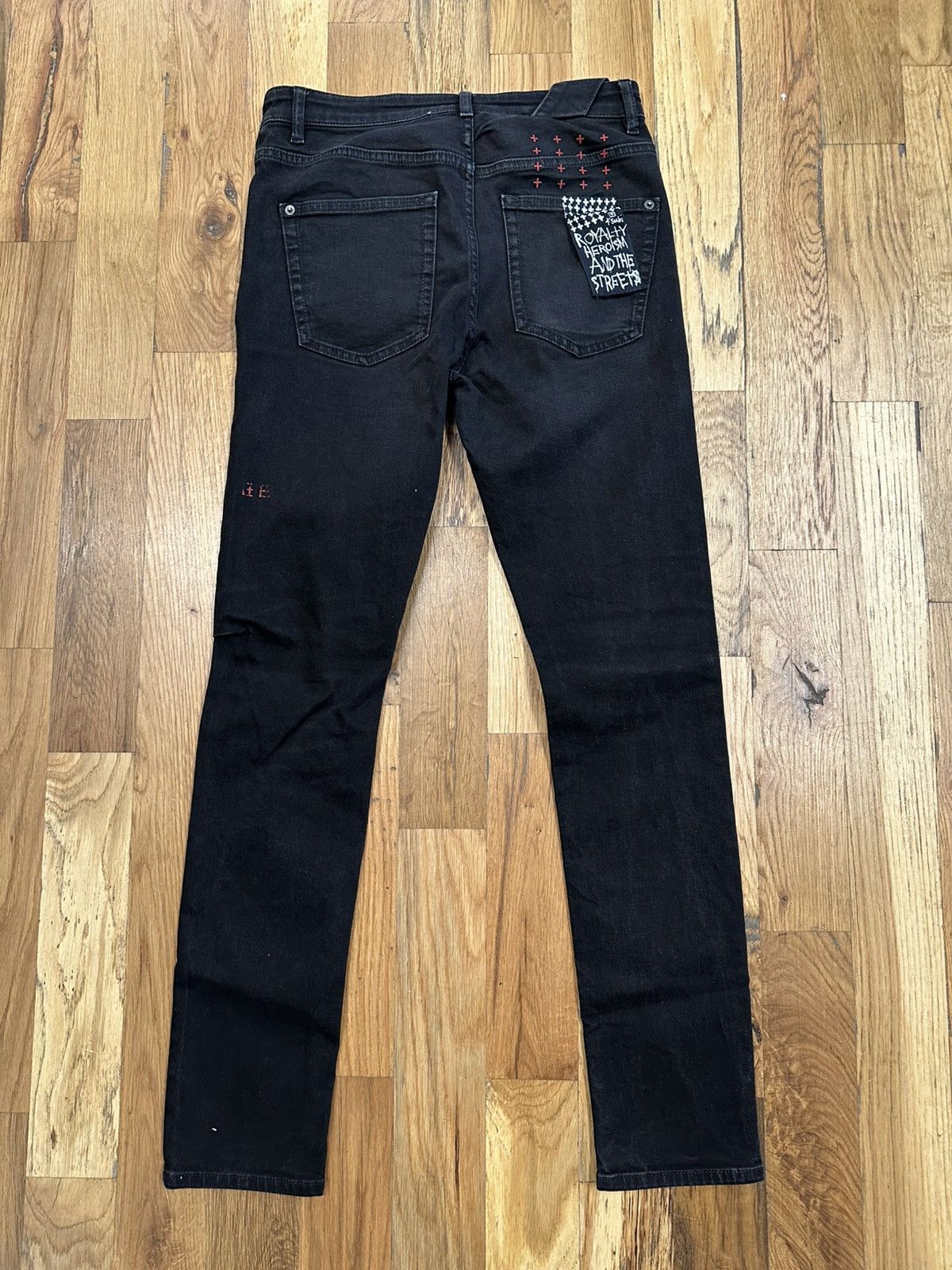 Ksubi Ksubi Plain Black Denim Jeans Size 31 Size US 31 - 2 Thumbnail