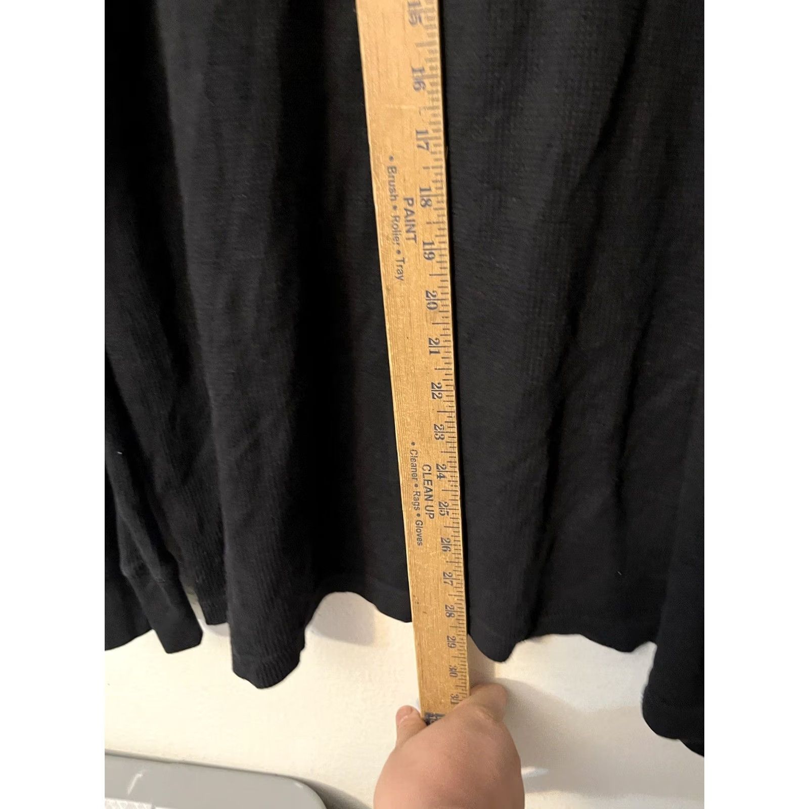 Old Navy Old Navy Shirt Mens Size XXL Black Soft Wash Long Sleeve Knit Crew Neck Size US XXL / EU 58 / 5 - 4 Thumbnail