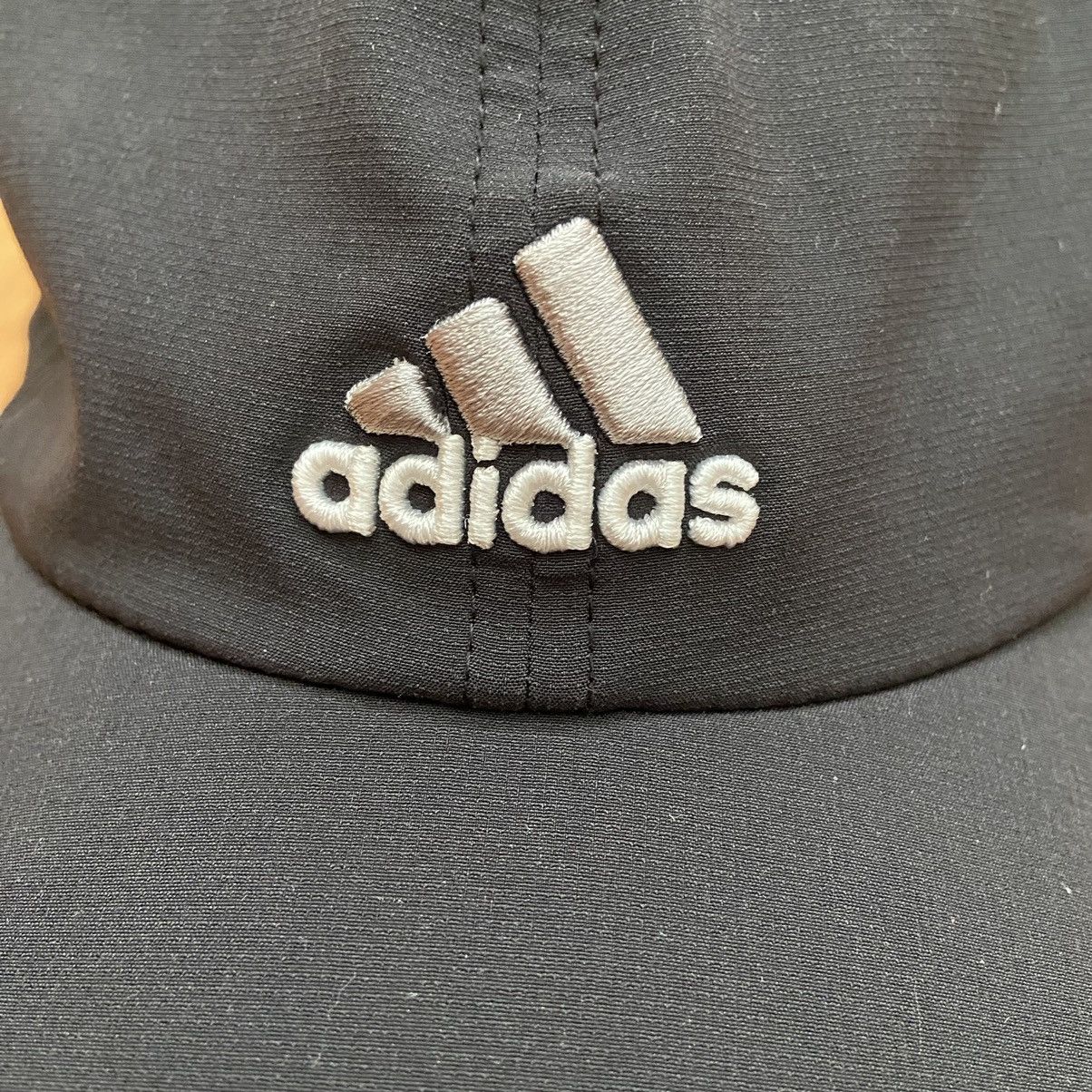 Adidas Adidas Men’s Logo Black Strap Back Hat Size ONE SIZE - 7 Thumbnail