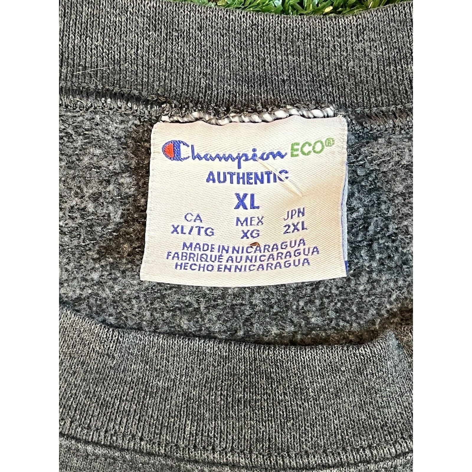 Champion Champion Trocaire College Gray Pullover Sweatshirt Men’s XL Size US XL / EU 56 / 4 - 3 Thumbnail