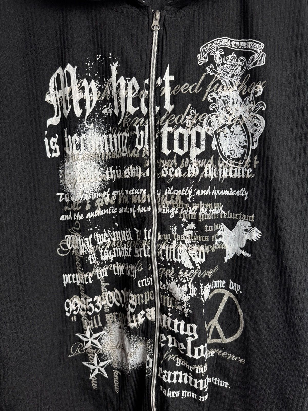 Hysteric Glamour × If Six Was Nine × Japanese Brand Japanese Poem Pino Bazzo Hoodie Shorts Sleeve Size US XL / EU 56 / 4 - 6 Thumbnail