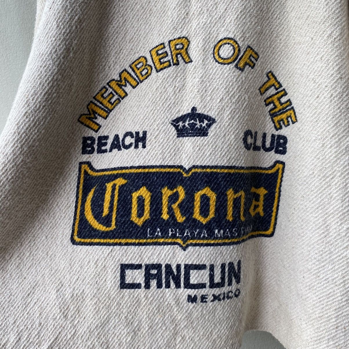 Vintage Beige Corona Cancun Baja Hoodie Size US L / EU 52-54 / 3 - 7 Thumbnail