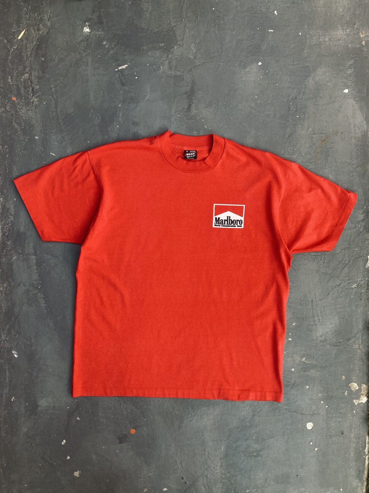 Marlboro × Marlboro Adventure Team × Marlboro Unlimited Vintage 90s Marlboro x F1 Tee Size US XL / EU 56 / 4 - 2 Thumbnail