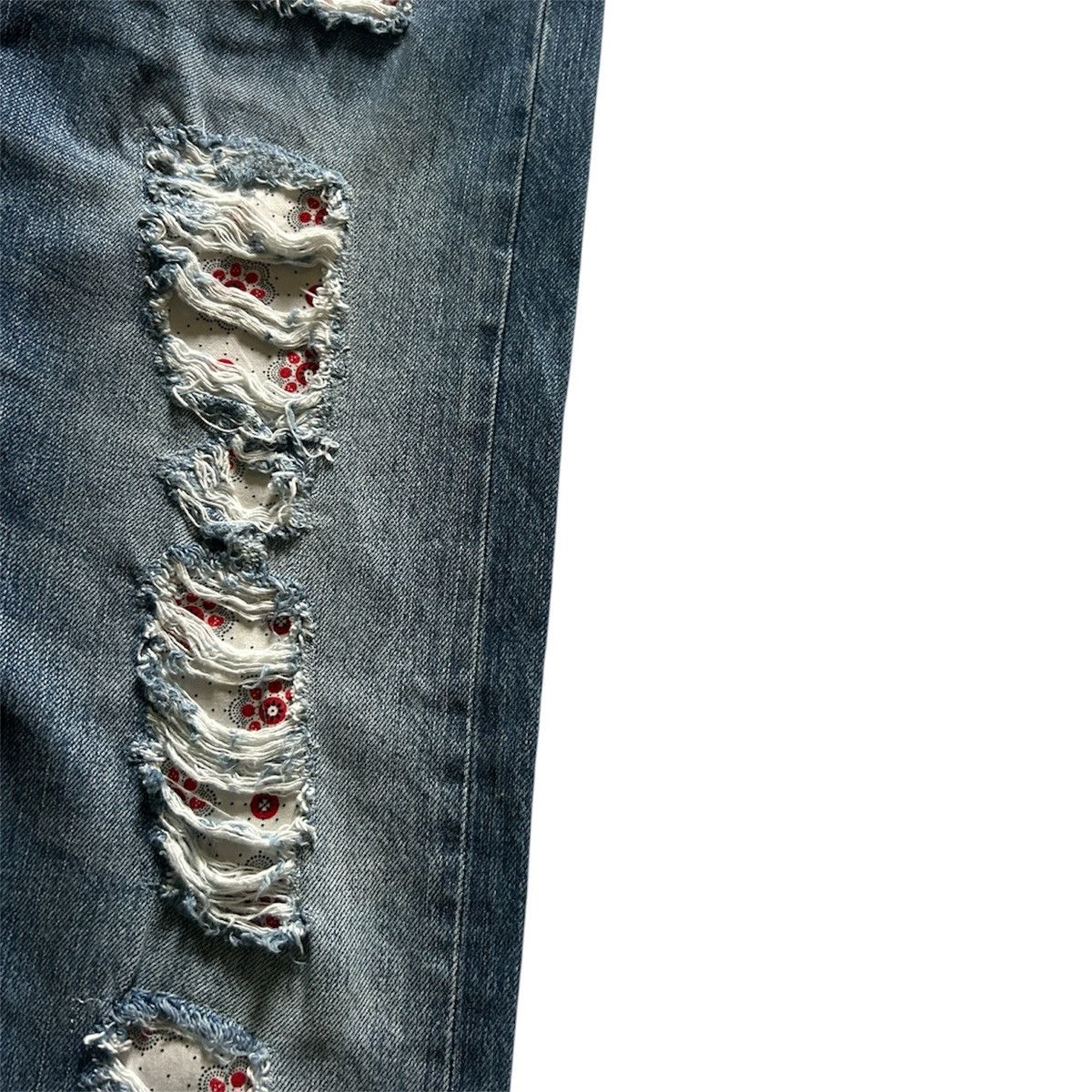 Alexander McQueen Alexander McQueen SS17 Straight Distressed Jeans Size US 30 / EU 46 - 3 Thumbnail