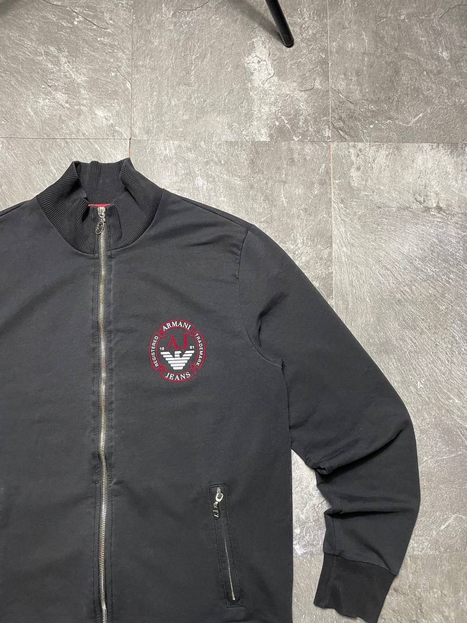 Armani Y2k Vintage Armani Jeans Big Logo ZIP Hoodie Olympic Size US M / EU 48-50 / 2 - 4 Thumbnail