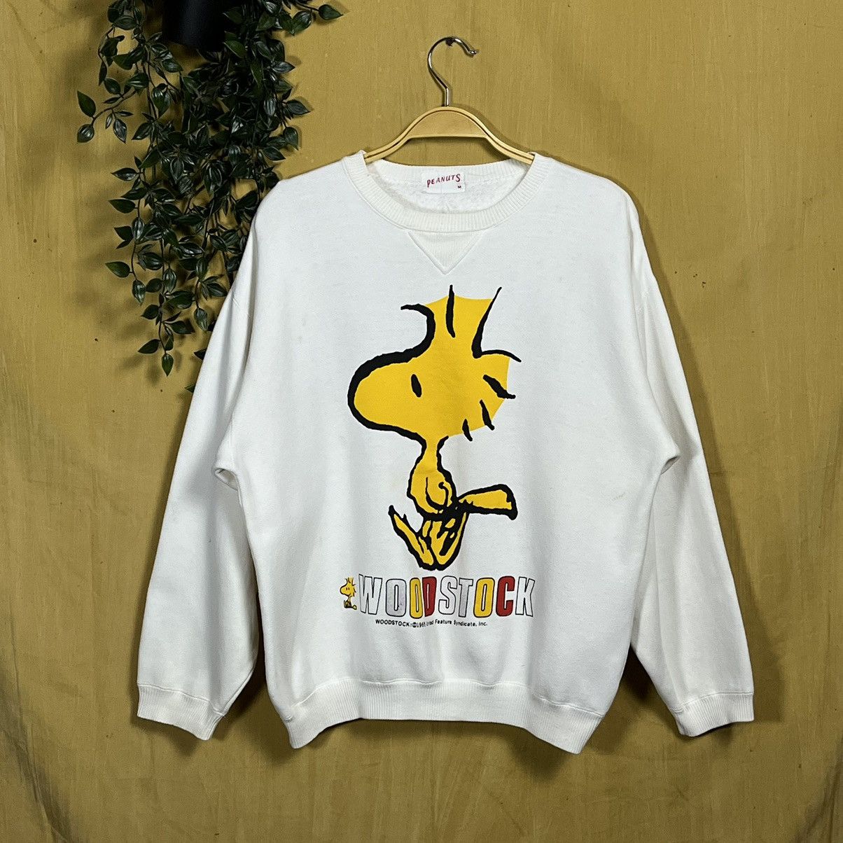 Peanuts × Vintage Vintage Peanuts 1965 Woodstock sweatshirt Size US M / EU 48-50 / 2 - 1 Thumbnail