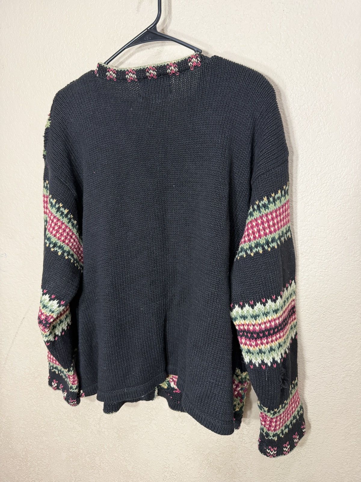 Other Heirloom Collectibles Black Christmas Cardigan Sweater 26/28 Size 3XL / US 20-22 - 9 Thumbnail