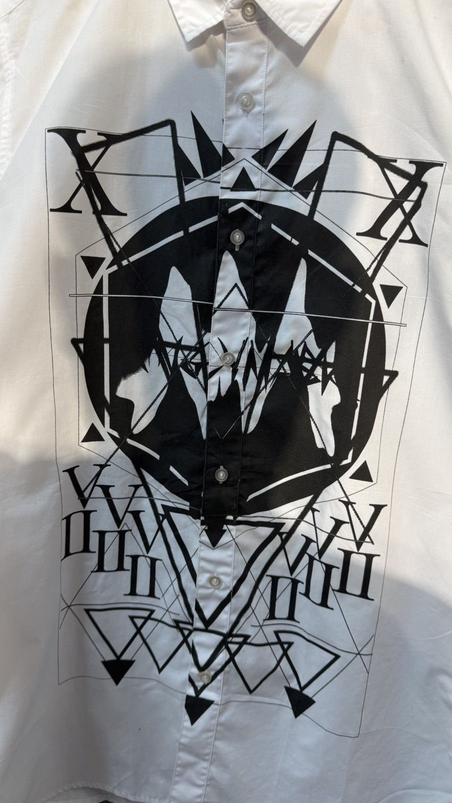 Japanese Brand JAPANESE BRAND KINGLY MASK GRAPHIC SHIRT BUTTON UP FREE Size US M / EU 48-50 / 2 - 3 Thumbnail