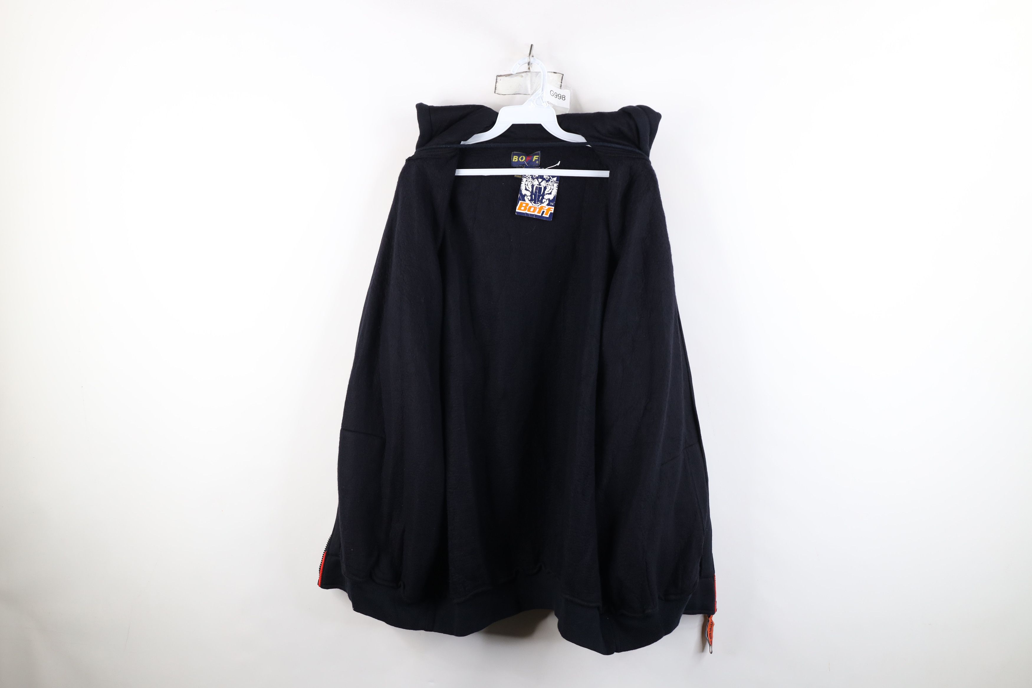 Vintage Deadstock Vintage 90s Y2K Streetwear Heavyweight Zip Hoodie Size US XL / EU 56 / 4 - 12 Thumbnail