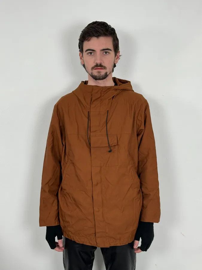Acne Studios 2000s Acne Studios Brown Windbreaker Jacket Size US M / EU 48-50 / 2 - 2 Thumbnail