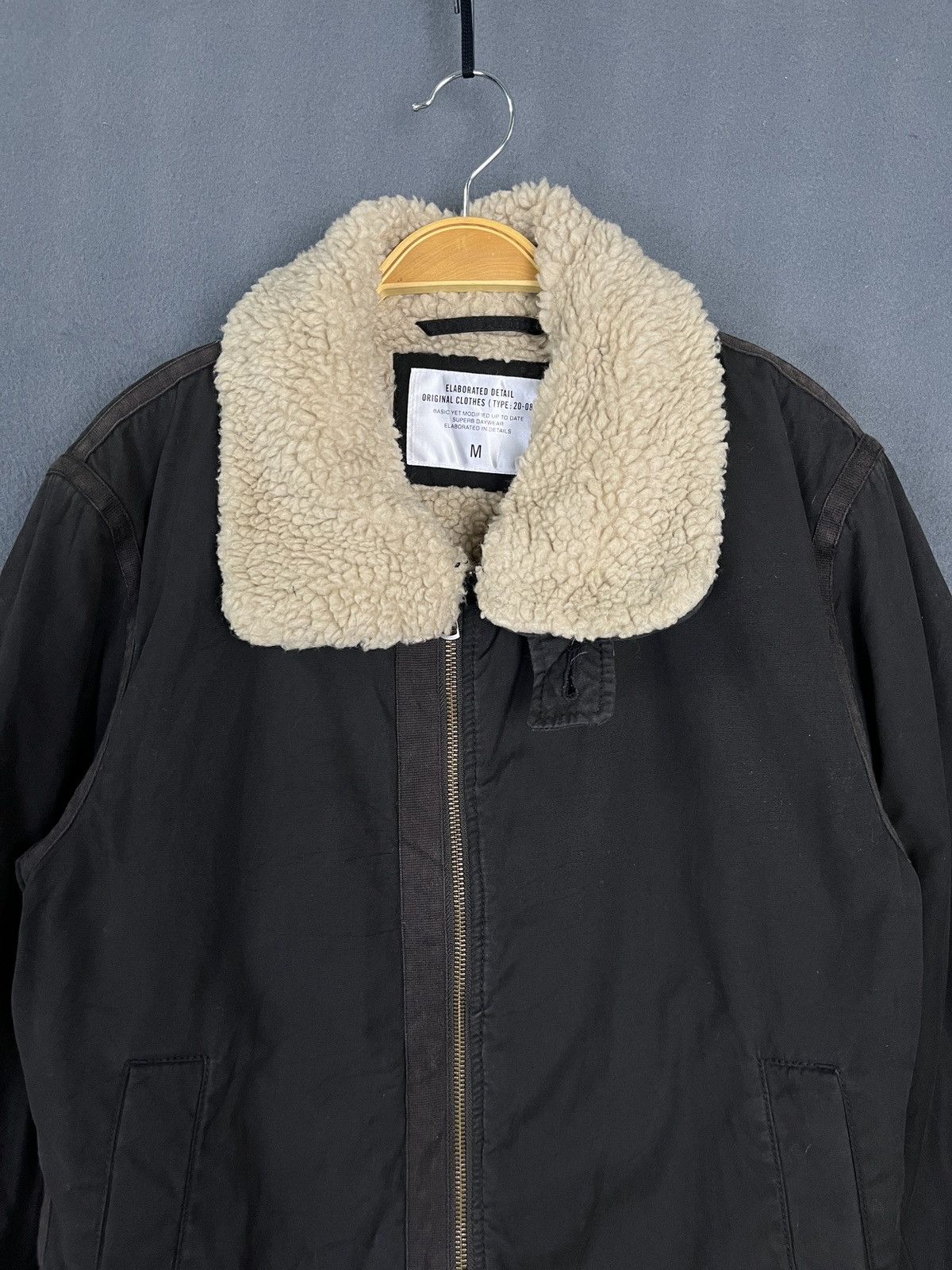 Uniqlo Uniqlo B-3 Inspired Sherpa Lined Jacket Size US M / EU 48-50 / 2 - 7 Thumbnail