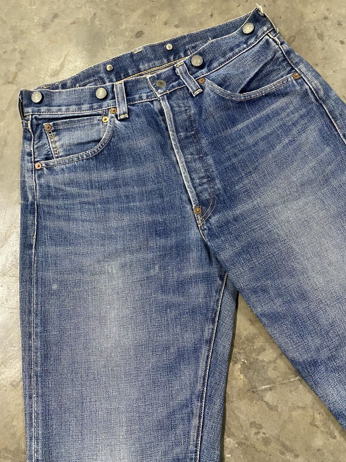 Levi's × Levi's Vintage Clothing × Vintage Vintage Levis 501XX Selvedge Buckle Back @226imn Size US 31 - 13 Thumbnail