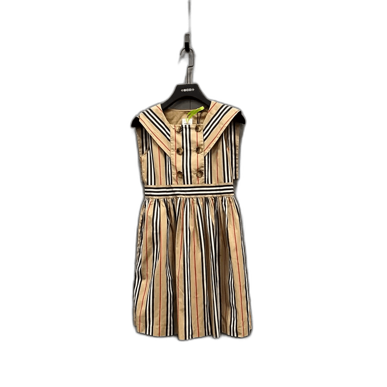 Burberry Burberry Striped Sleeveless Dress for Kids-yf Size 22" - 1 Thumbnail