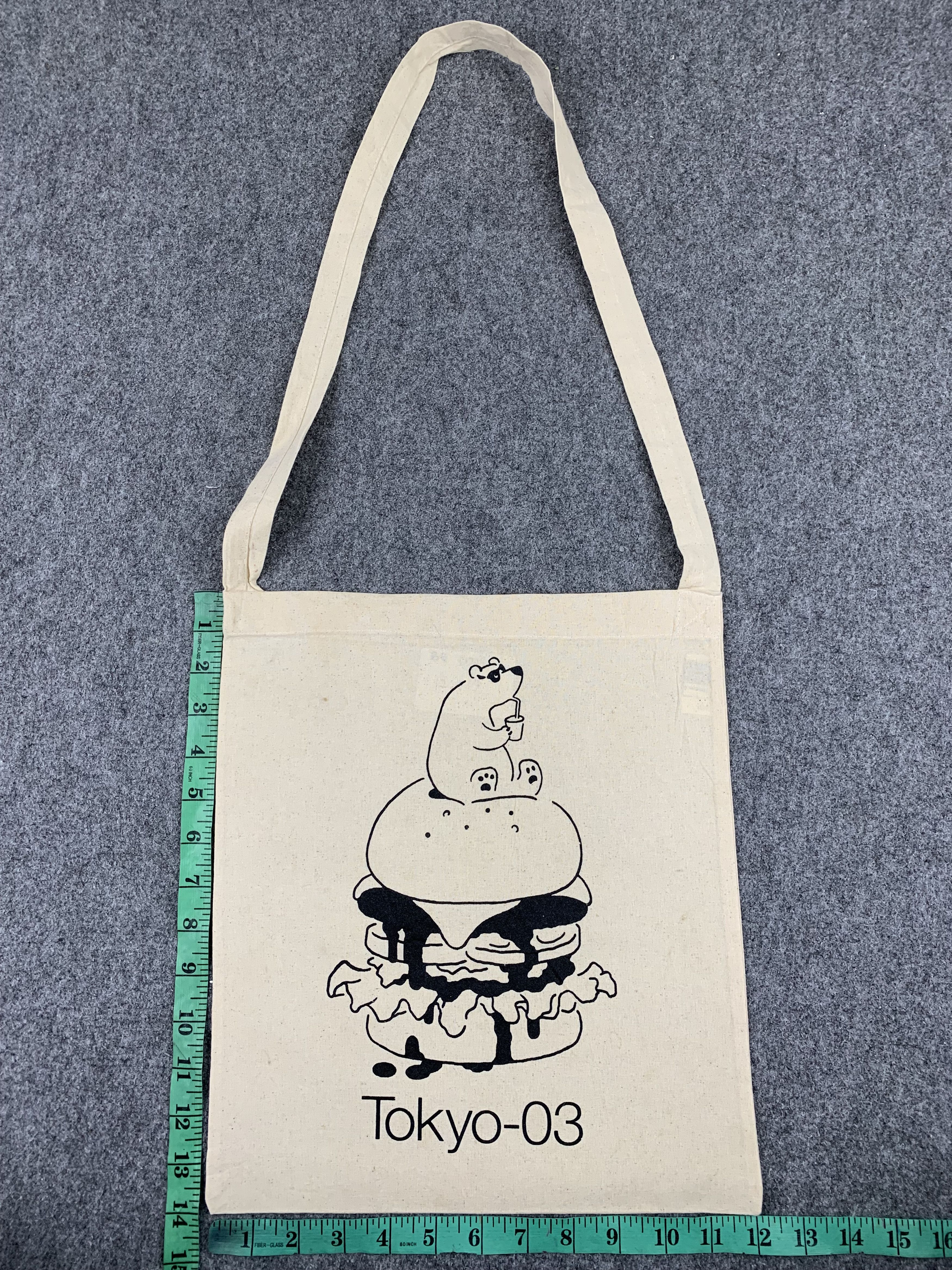 Japanese Brand Vintage Japanese Brand Tokyo-03 Totebag BG0044 Size ONE SIZE - 3 Thumbnail