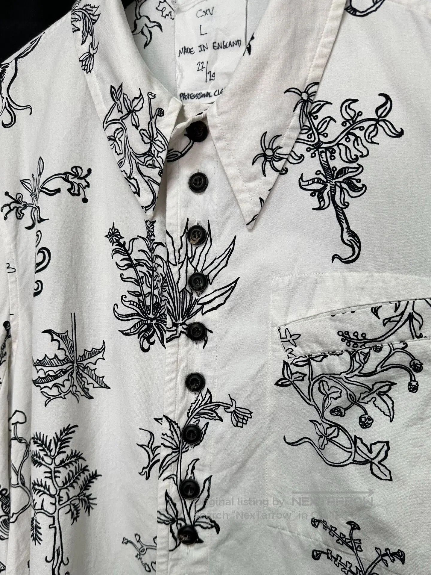 John Alexander Skelton John Alexander Skelton 24SS Plant Shirt. Size US L / EU 52-54 / 3 - 5 Thumbnail