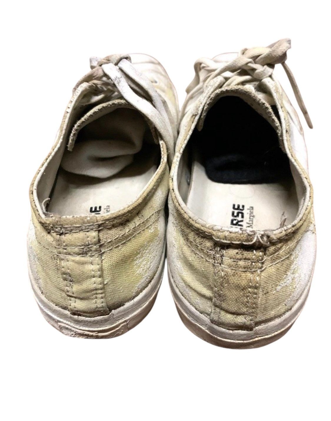 Converse × Maison Margiela Convers jackpurcel x Maison Martin Margiela distressed shoes Size US 8.5 / EU 41-42 - 4 Thumbnail