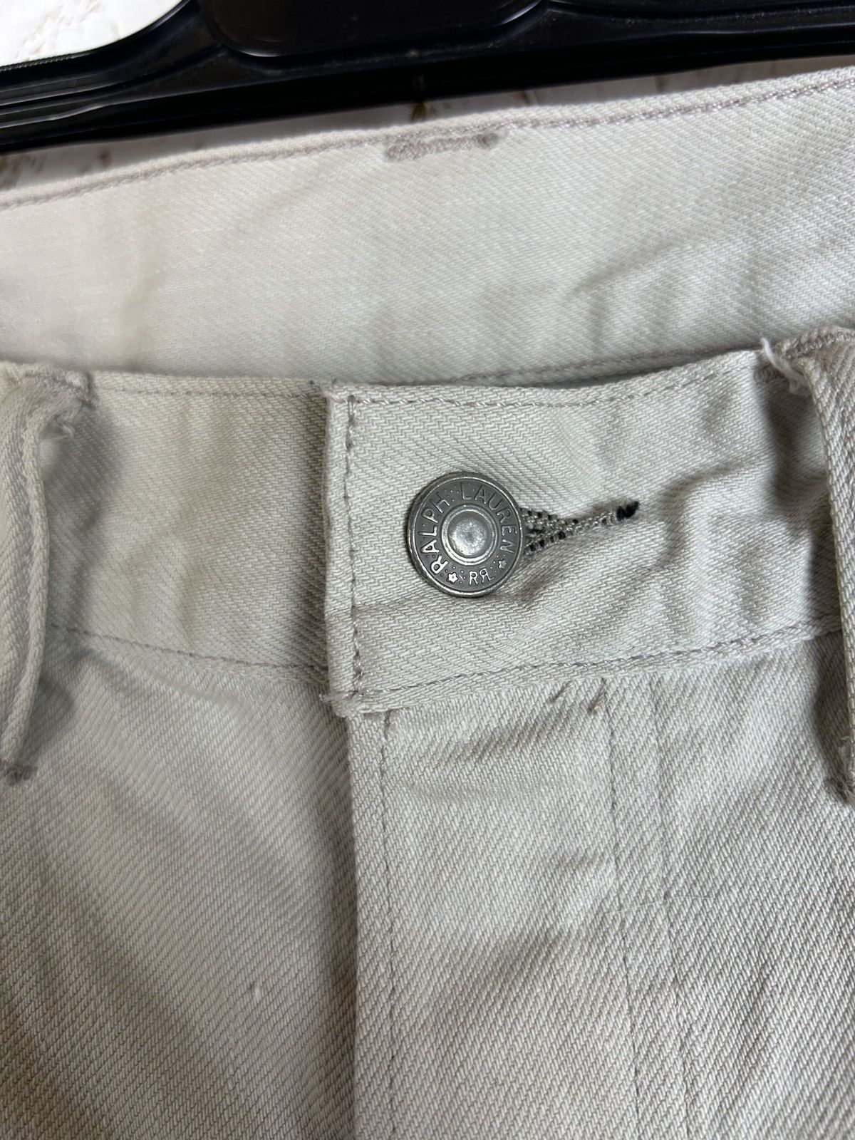 Ralph Lauren RRL Slim Narrow Shuttle Woven Selvedge Denim Jeans Size US 31 - 3 Thumbnail