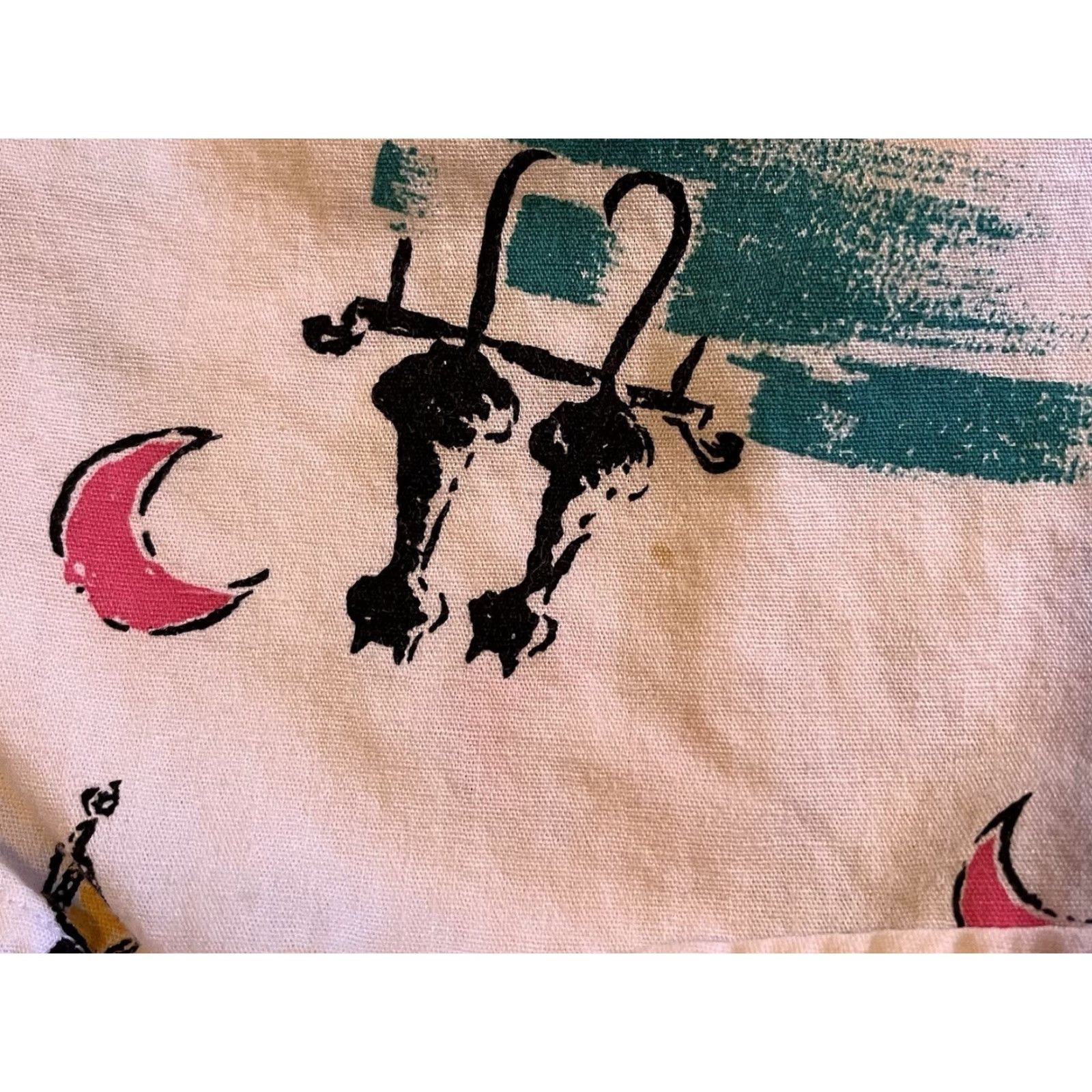 Vintage VINTAGE Jennifer Eden Moonlight Cats All Over Print High Low Hem Shirt Women’s M Size M / US 6-8 / IT 42-44 - 4 Thumbnail
