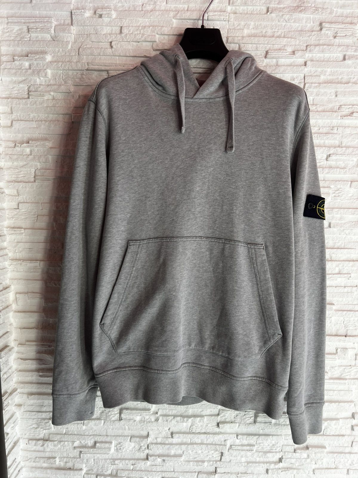 Stone Island Stone Island Grey Hoodie Size M Compass Patch Size US M / EU 48-50 / 2 - 4 Thumbnail