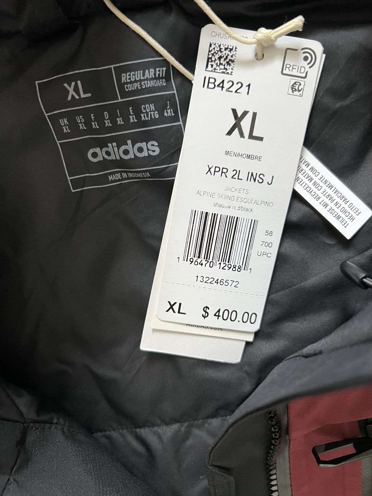 Adidas ADIDAS TERREX XPERIOR 2L INSULATED RAIN.RDY Insulated Jacket Size US XL / EU 56 / 4 - 11 Thumbnail