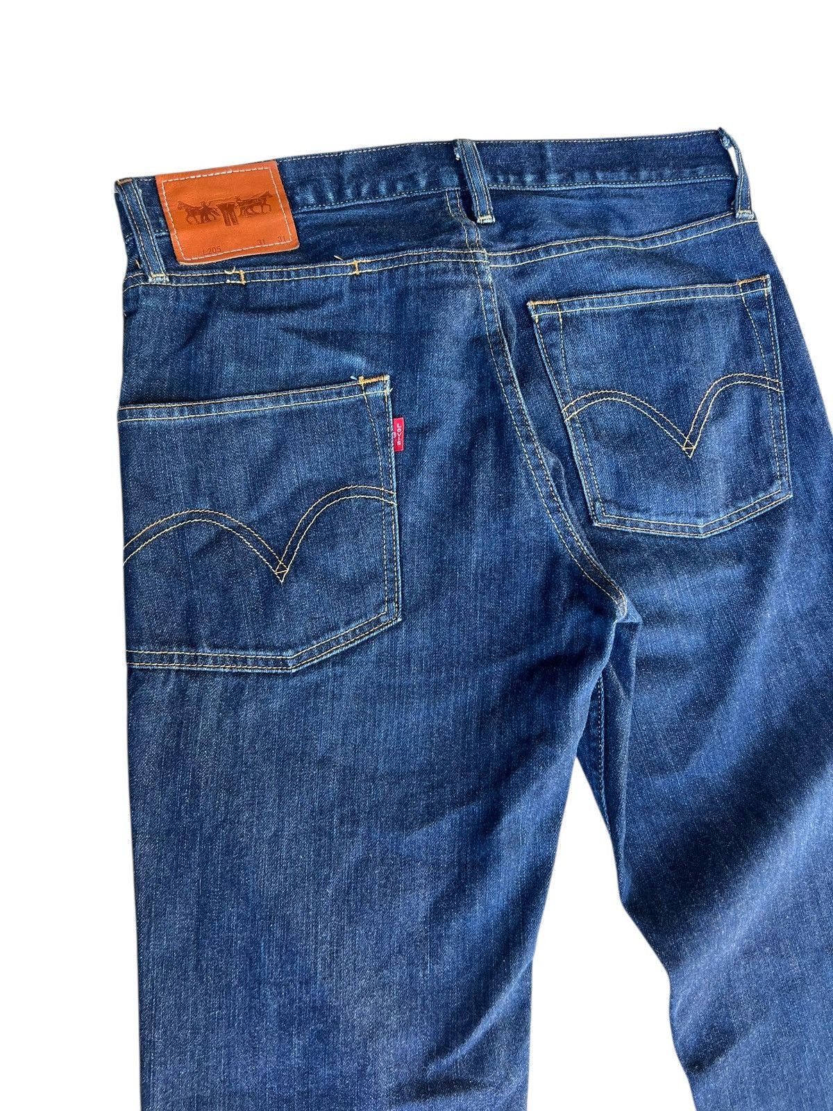 Levi's 2010 Levi’s Takahiro Kuraishi Redline Denim Lefty Jeans Size US 31 - 16 Thumbnail