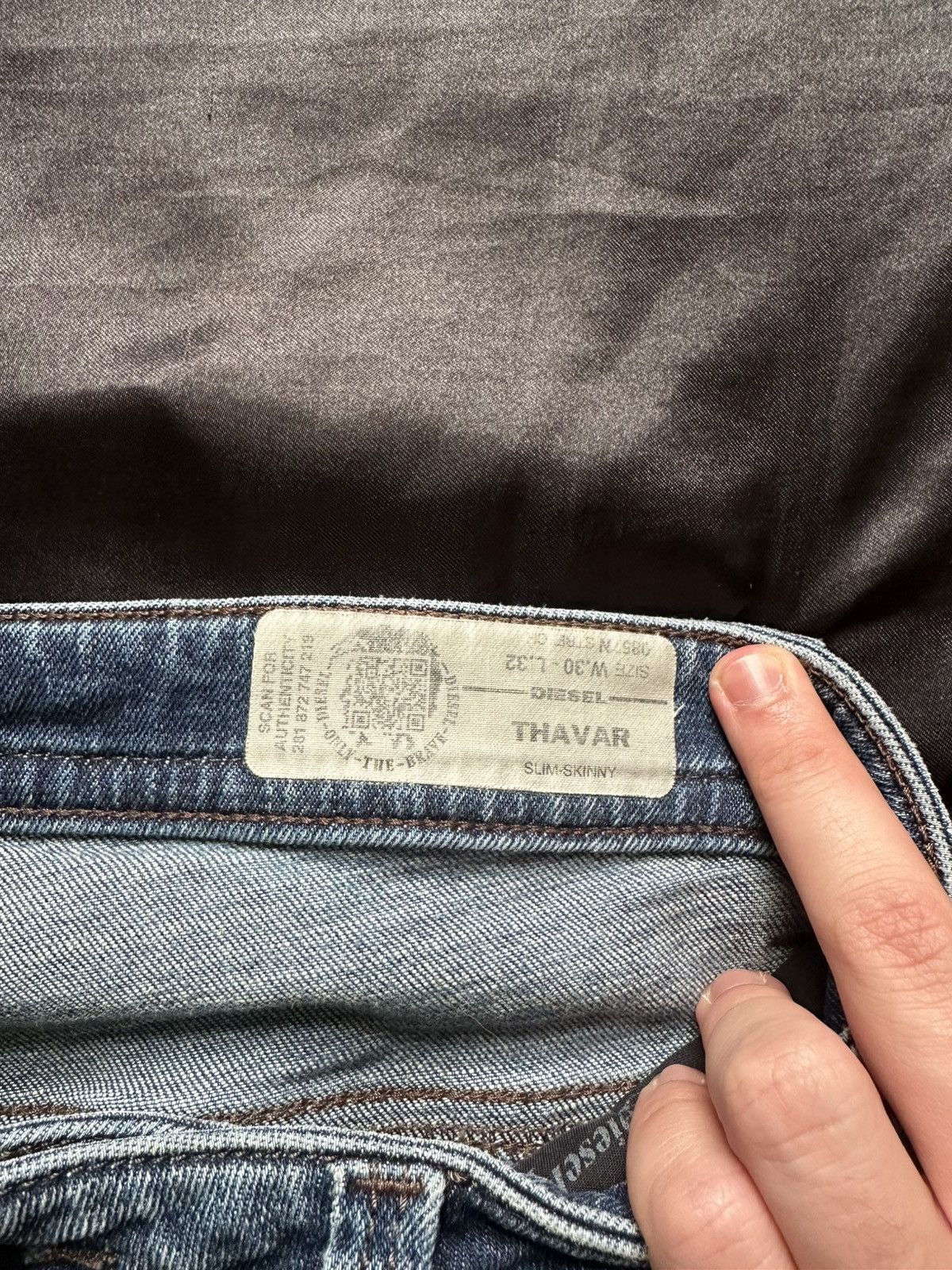 Diesel DIESEL VINTAGE DISTRESSED DENIM JEAN Size US 30 / EU 46 - 4 Thumbnail
