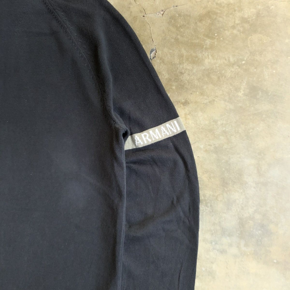 Armani Exchange Armani Exchange Logo Slevee Taped Ziphoodie Black Luxury Size US L / EU 52-54 / 3 - 14 Thumbnail