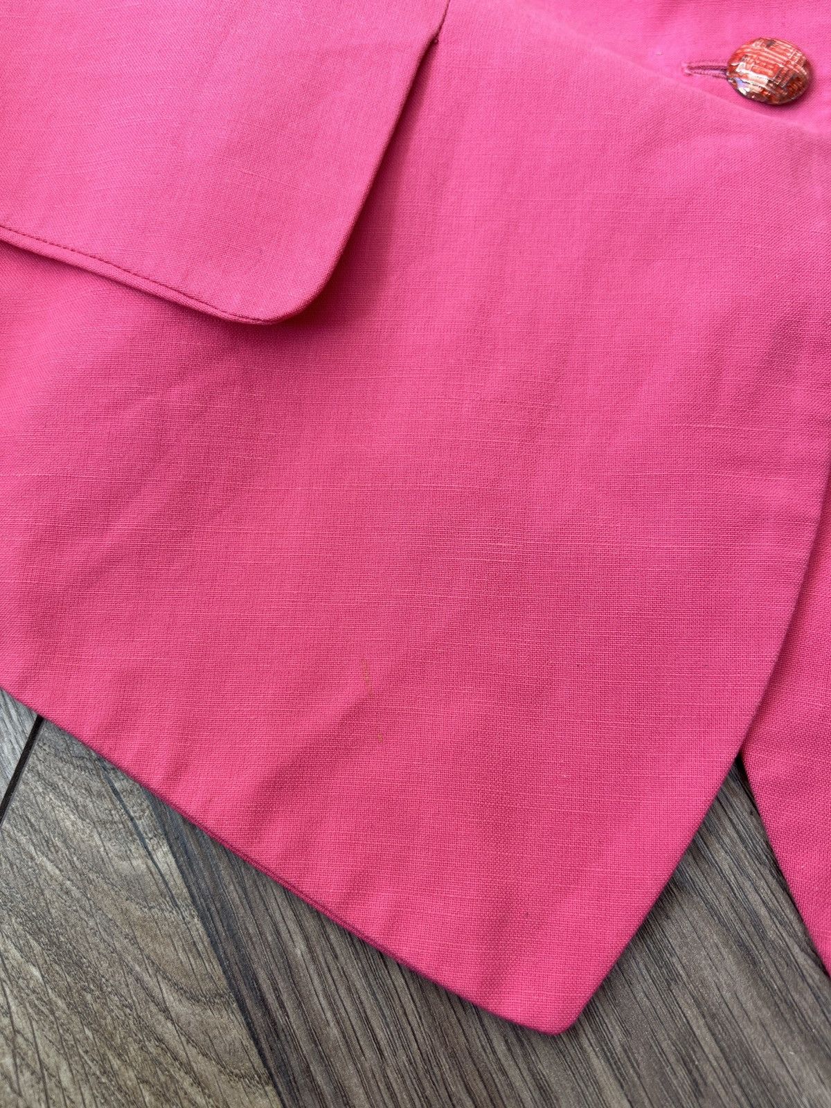 Other Vintage Electre Paris Women’s Suit Pink Skirt Set 80s 90s Size M / US 6-8 / IT 42-44 - 10 Thumbnail