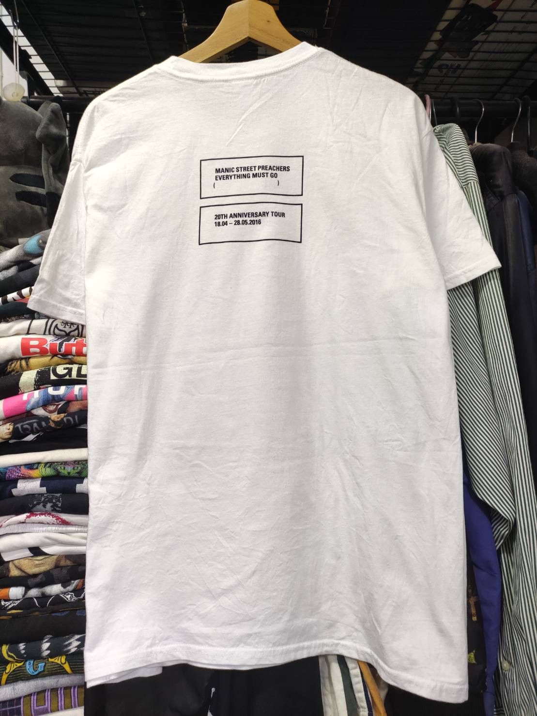 Band Tees Manic Street Preachers 20th anniversary "Everything Must Go" Size US L / EU 52-54 / 3 - 2 Thumbnail
