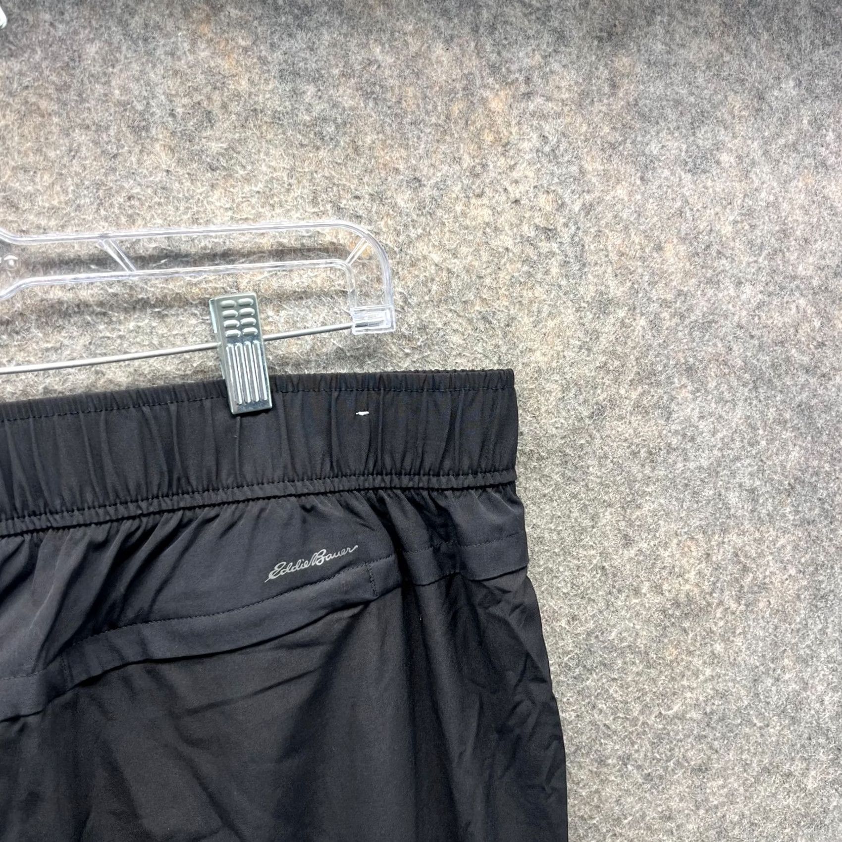 Eddie Bauer Eddie Bauer Pants Womens XL Black Elastic Waist Lightweight Knit Regular Inseam 30 in Straight Style Sweatpants Bag Logo Size 40" / US 18 - 3 Thumbnail