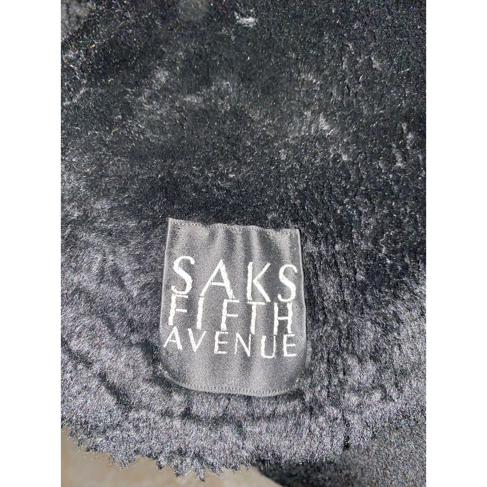 REMAIN Birger Christensen Birger Christensen Saks Fifth Avenue Fur Coat Black Size L / US 10 / IT 46 - 3 Thumbnail