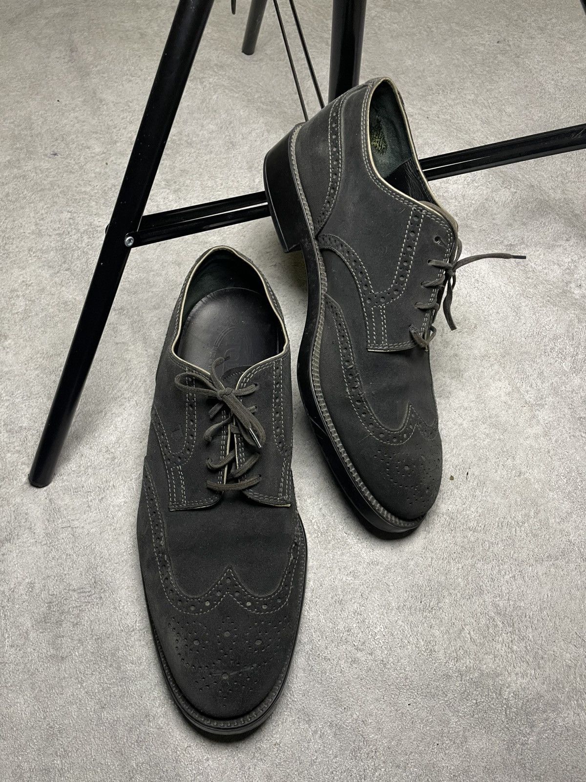 Tod's Tod’s Italy Suede Brogues Men’s Shoes Boots Size US 8.5 / EU 41-42 - 3 Thumbnail